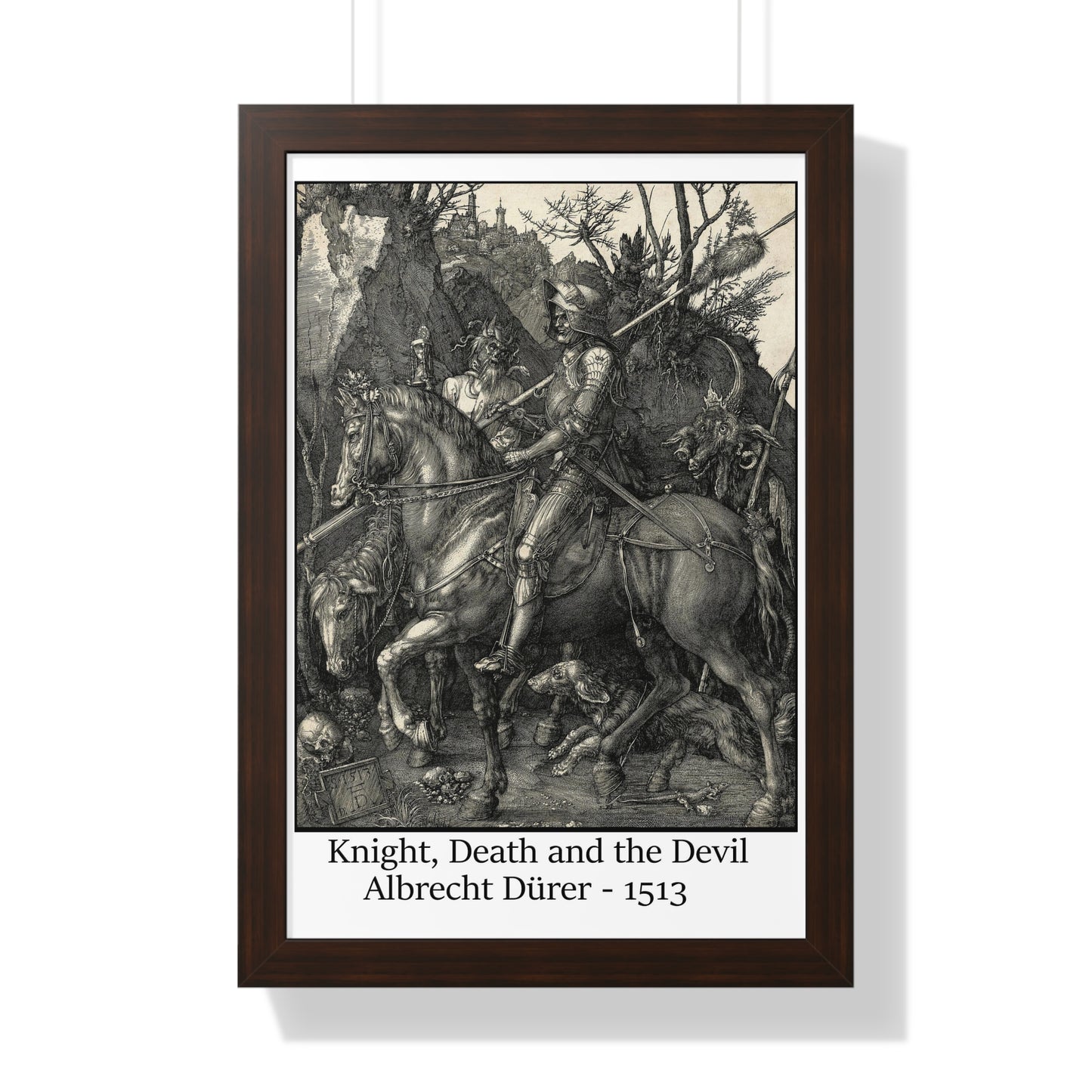 Knight, Death and the Devil - Albrecht Durer, 1513.
