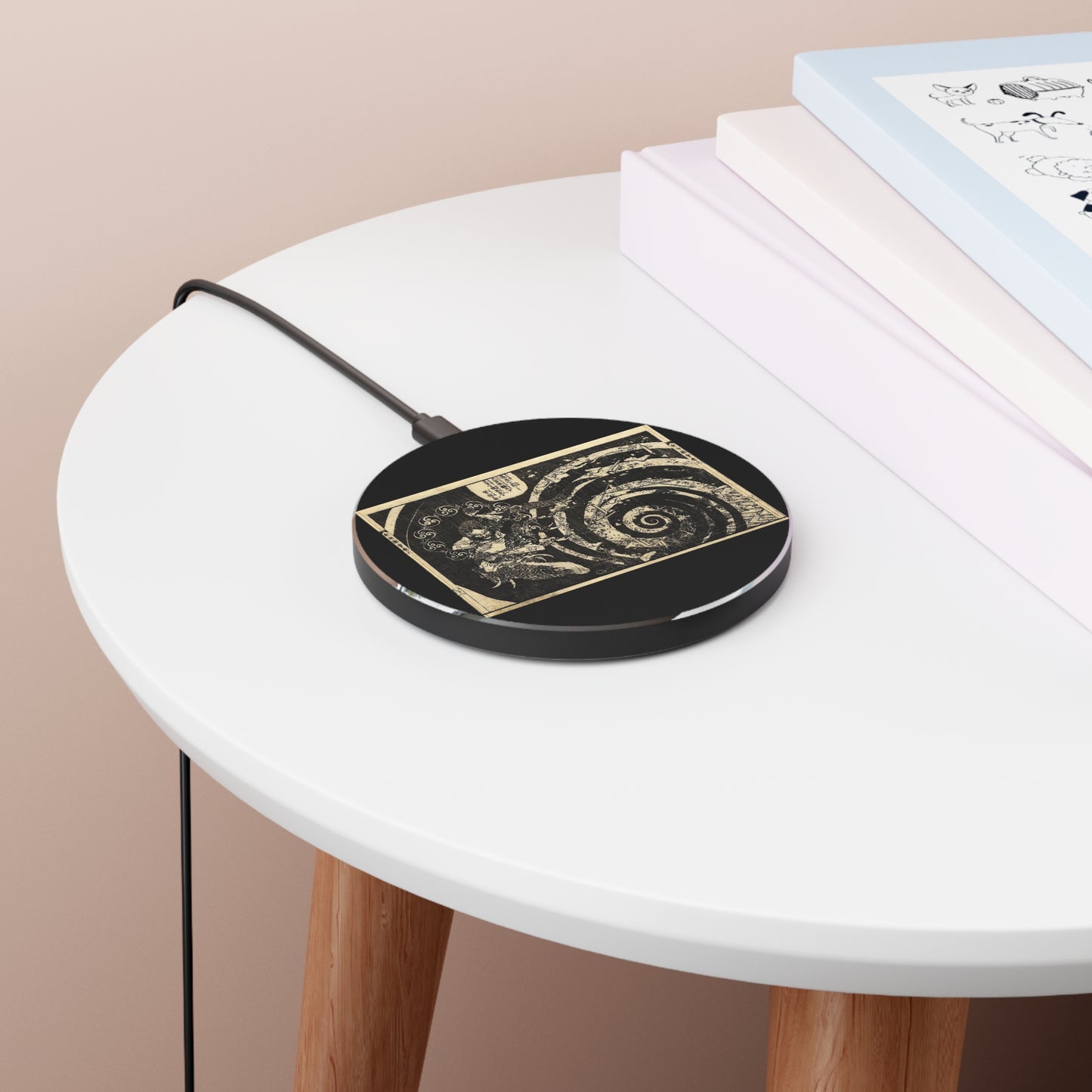 Destruction by Hokusai Wireless Charger