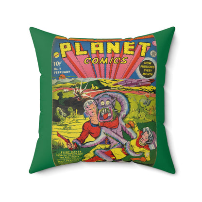 Planet Comics #2 Square Pillow