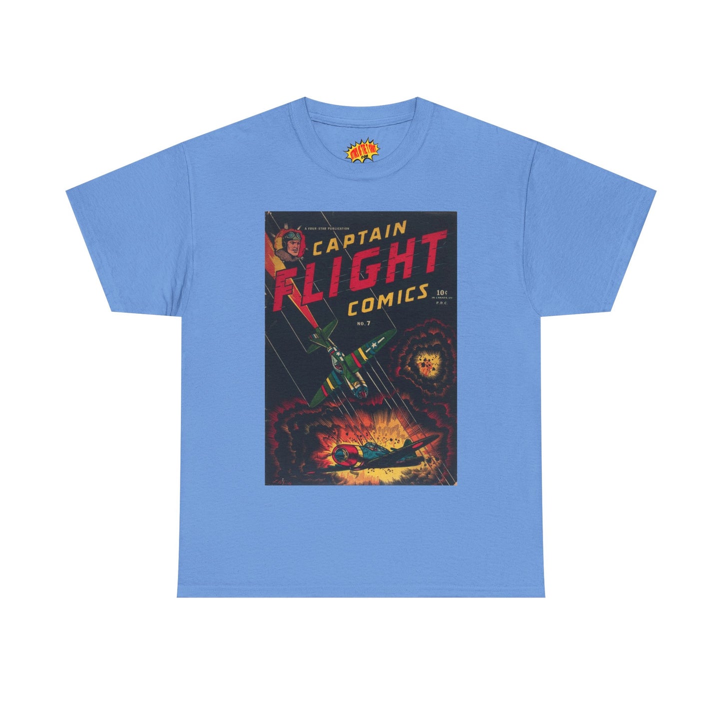 Captain Flight No. 7 Comic Tee Shirt *Multiple Colors*