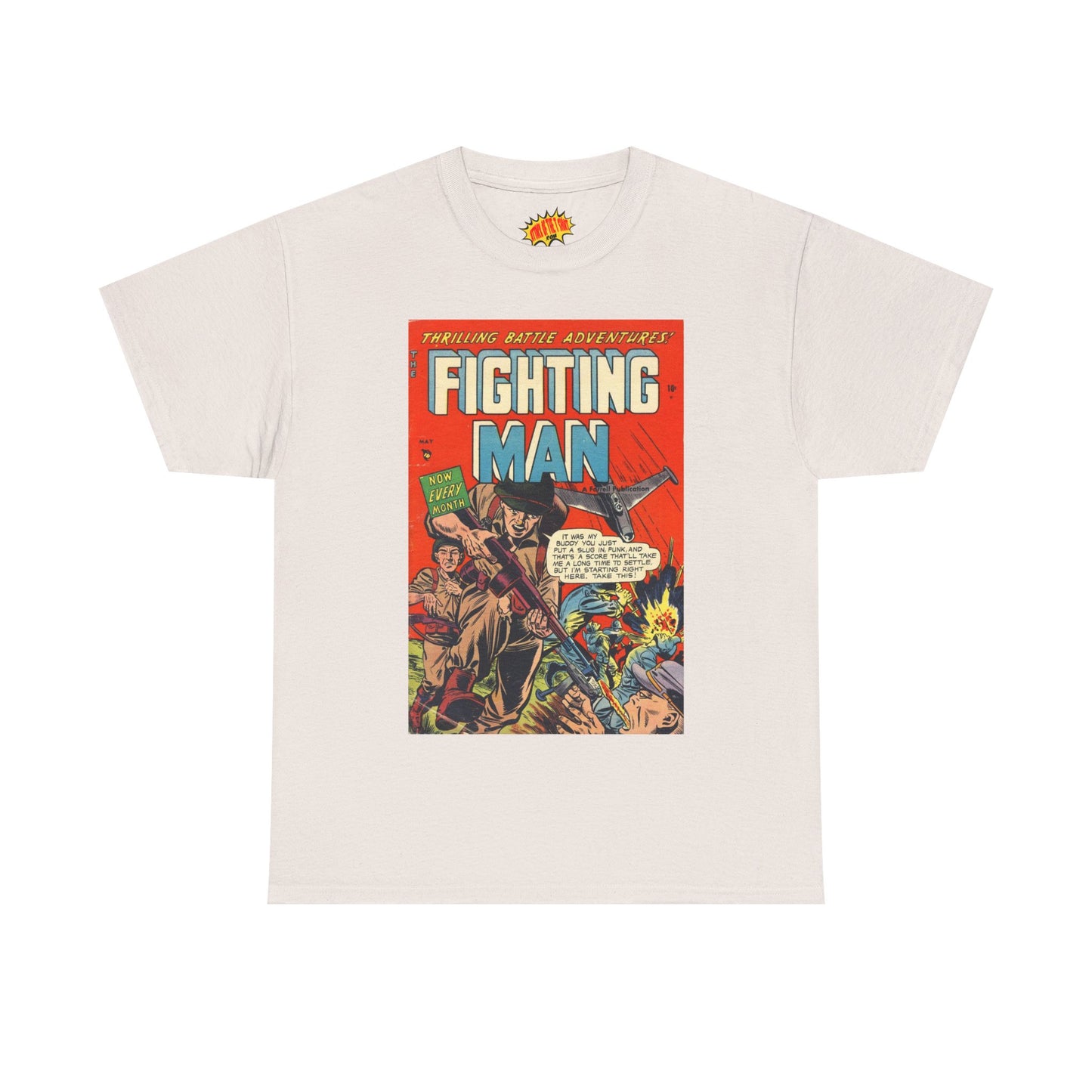 The Fighting Man May Comic Tee Shirt *Multiple Colors*