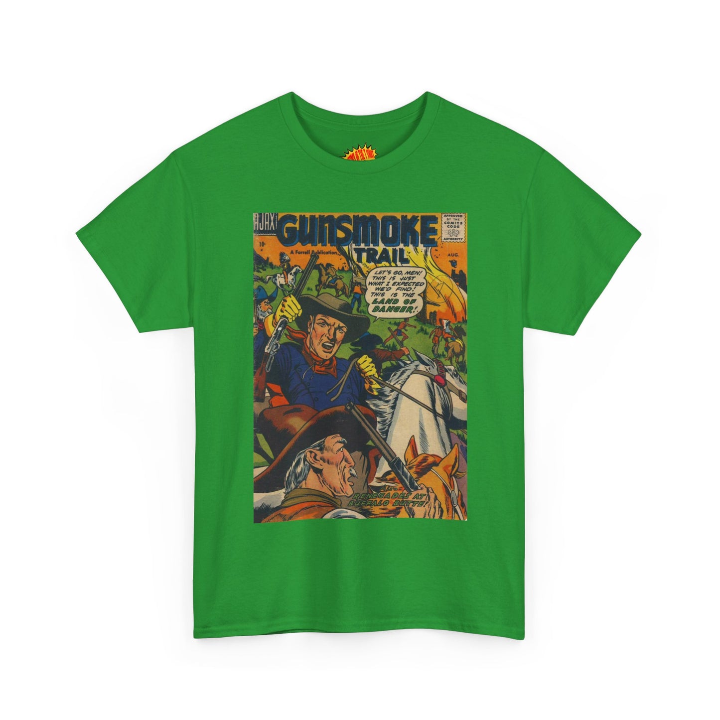Gunsmoke Trail August Comic Tee Shirt *Multiple Colors*
