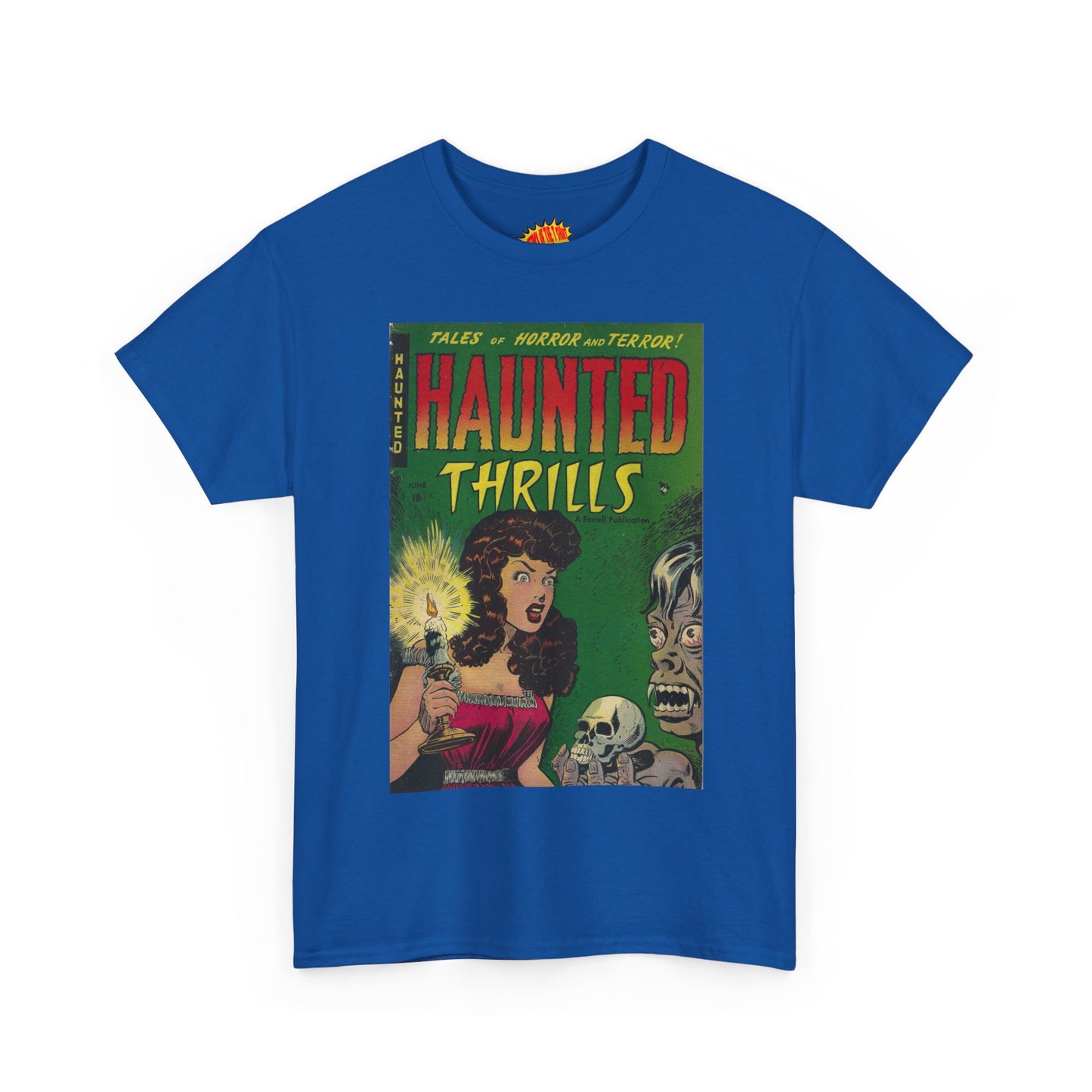 Haunted Thrills June Comic Tee Shirt *Multiple Colors*