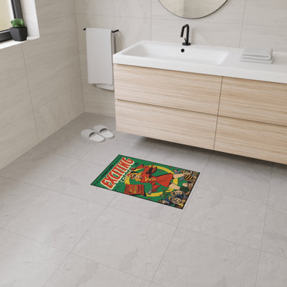 Exciting Comics #53 feat. Miss Masque Heavy Duty Floor Mat Many Sizes Available