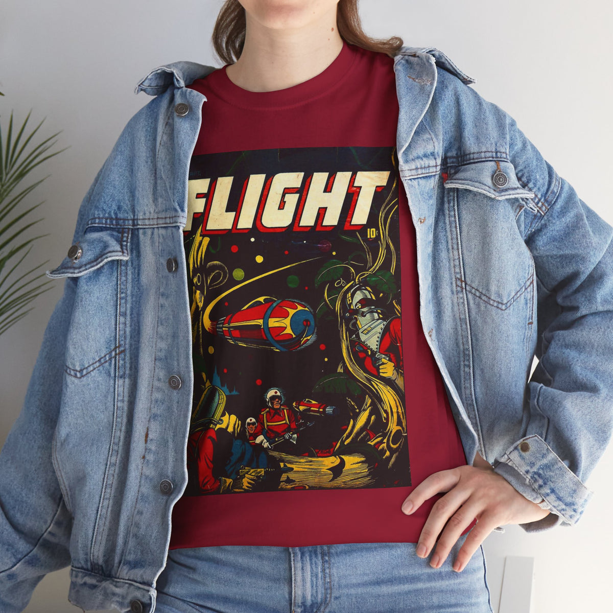 Captain Flight Comic Book Tee Shirt