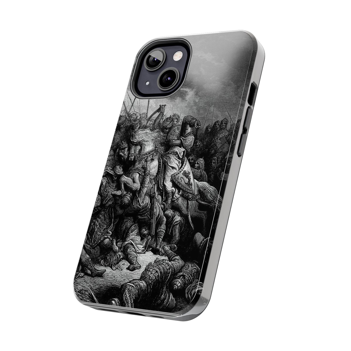 Richard and Saladin by Gustave Dore iPhone Case *Many Sizes Available*