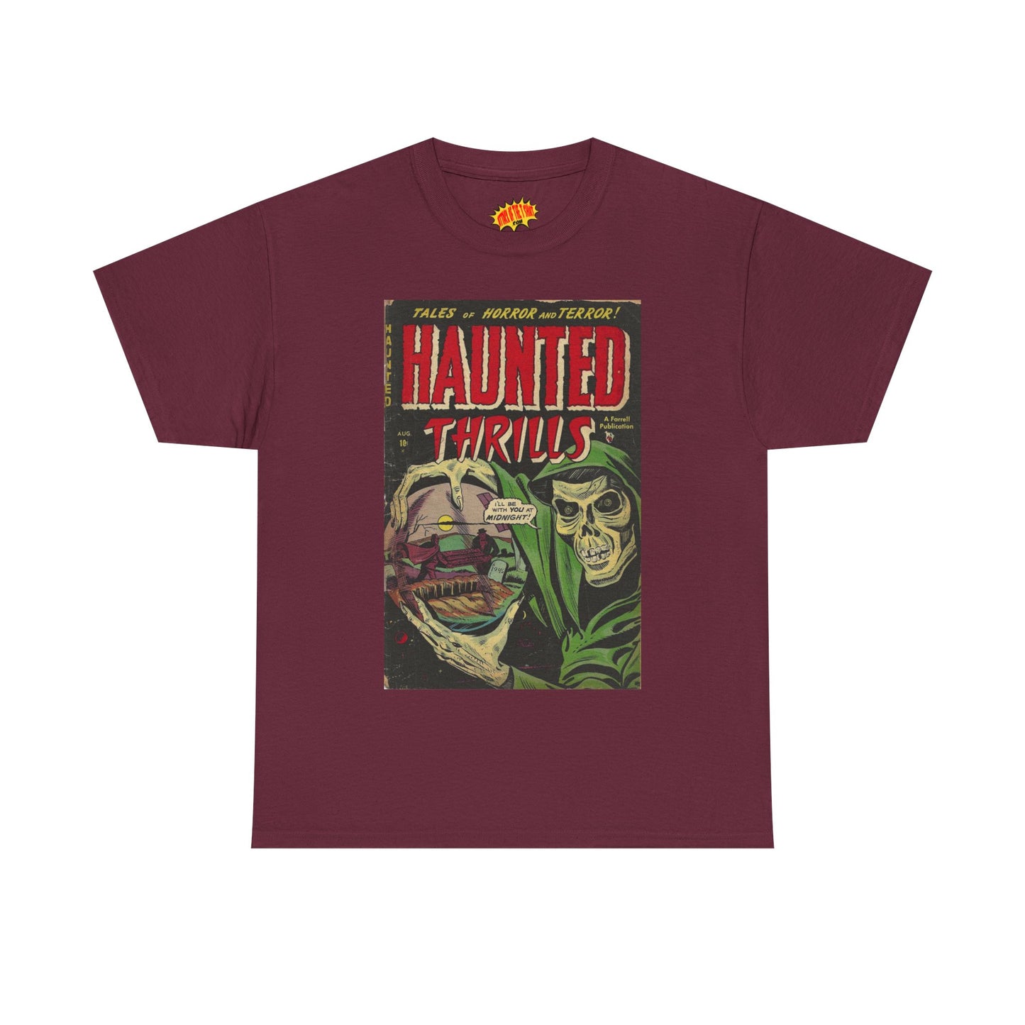 Haunted Thrills August Comic Tee Shirt *Multiple Colors*
