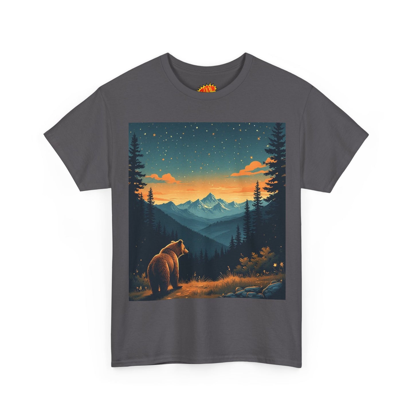 Mountain Bear Sunrise Scene T-Shirt *Multiple Colors*