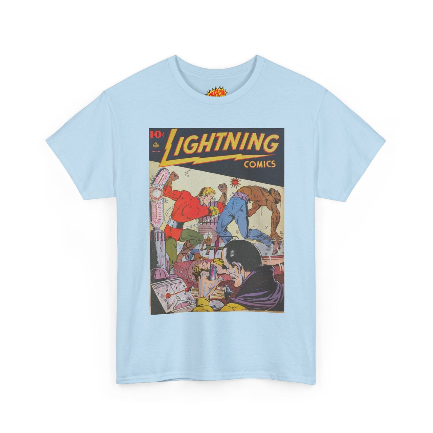 Lightning Comics February Comic Tee Shirt *Multiple Colors*