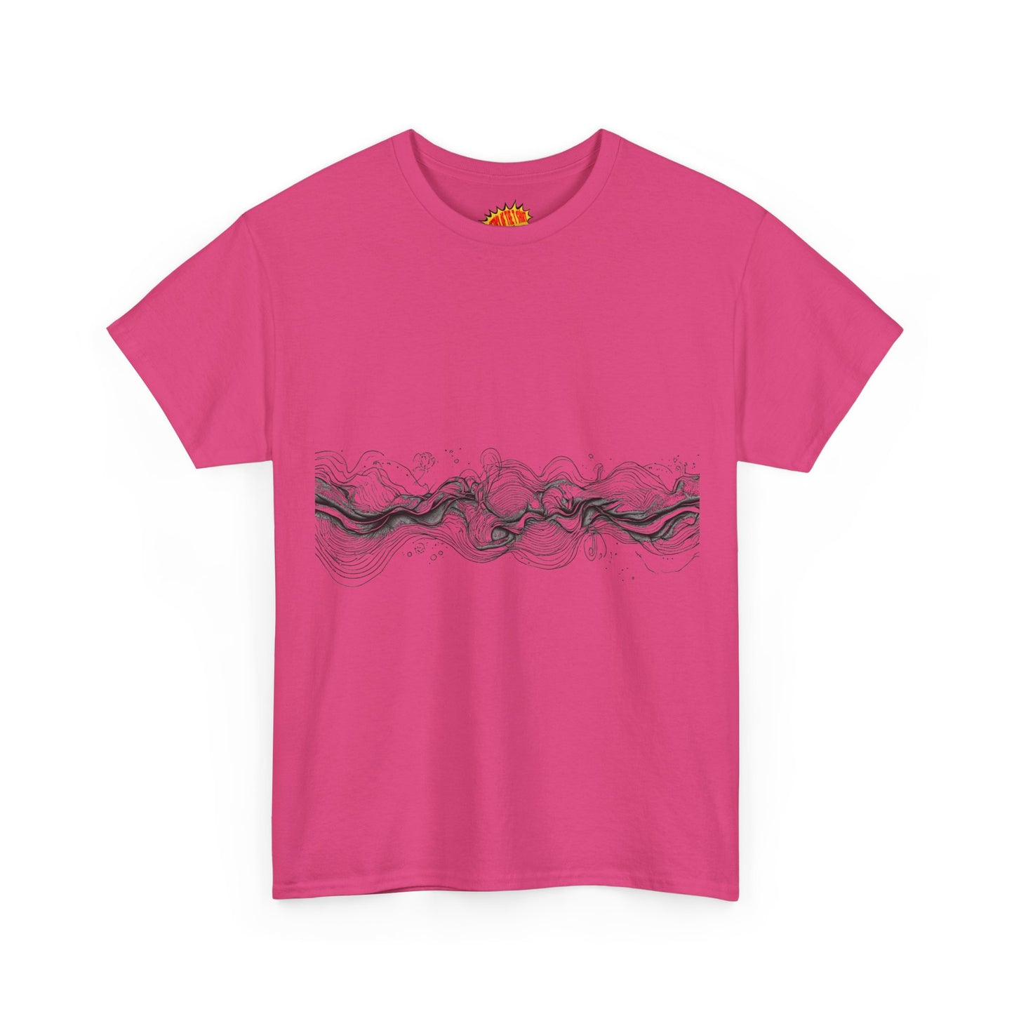 Line Drawing Graphic Art Tee Shirt *Multiple Colors*