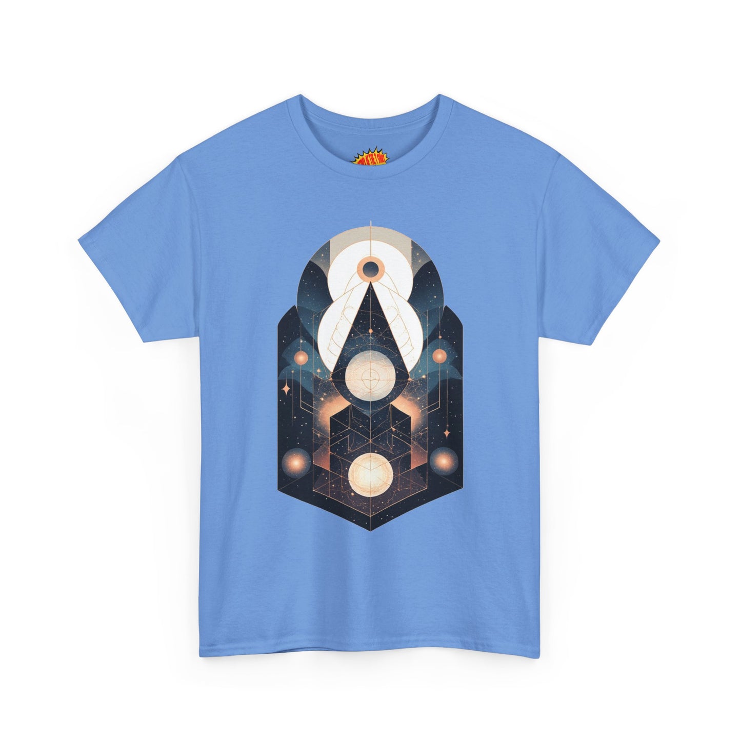 Geometric Space Art Pattern Graphic Tee Shirt *Multiple Colors*