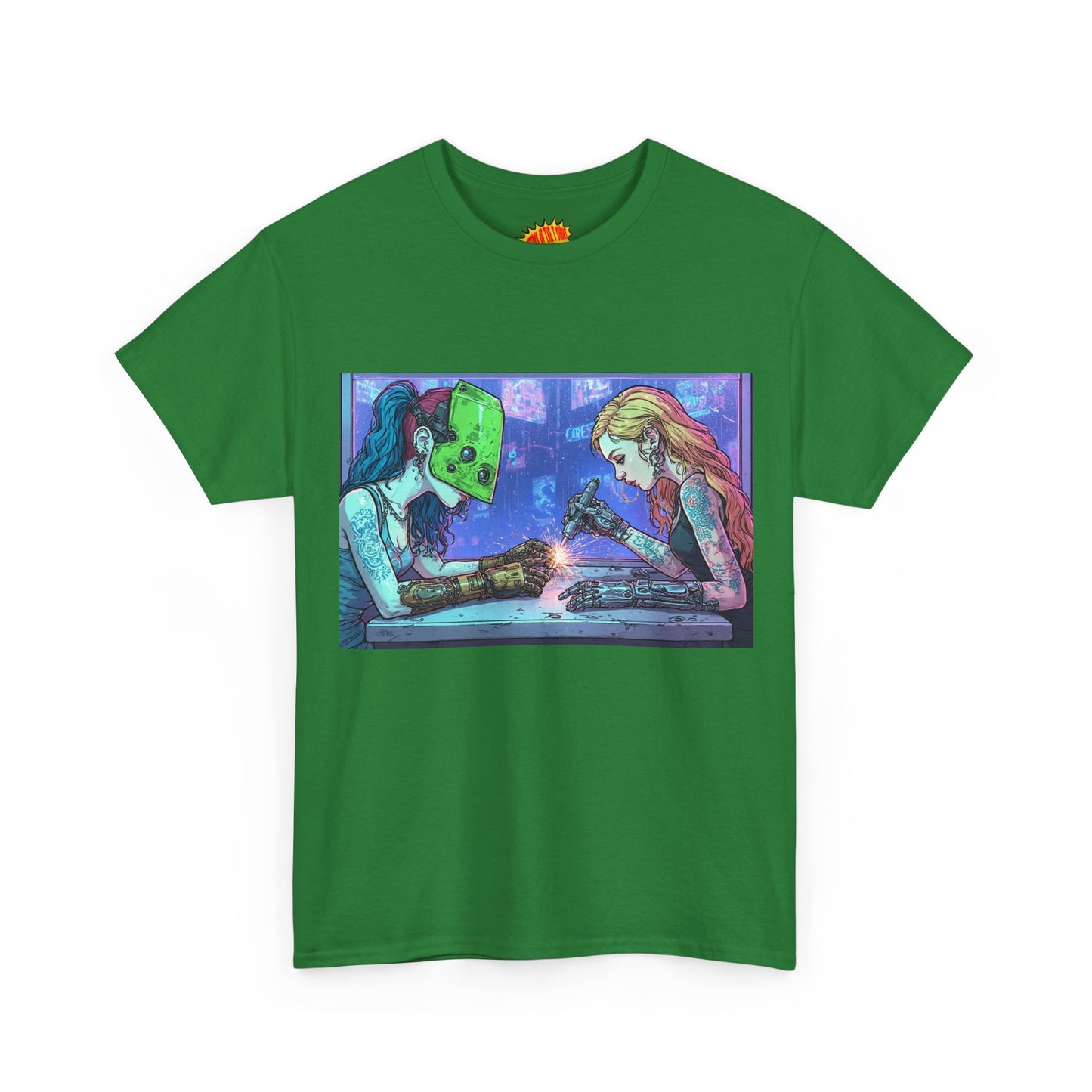 Robot Hands Manicure Cyberpunk T-Shirt *Multiple Colors*