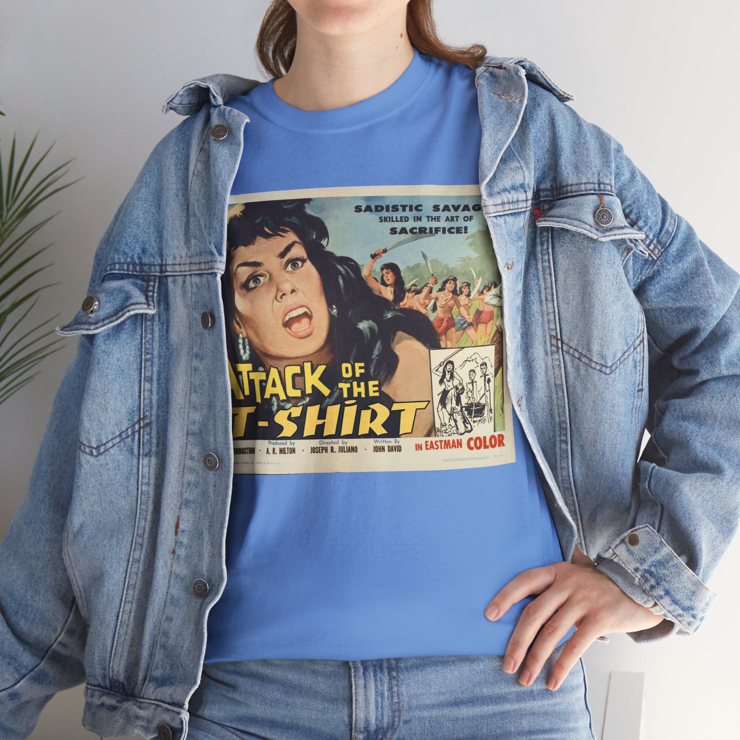 Attack of the T-Shirt Movie Poster T-Shirt