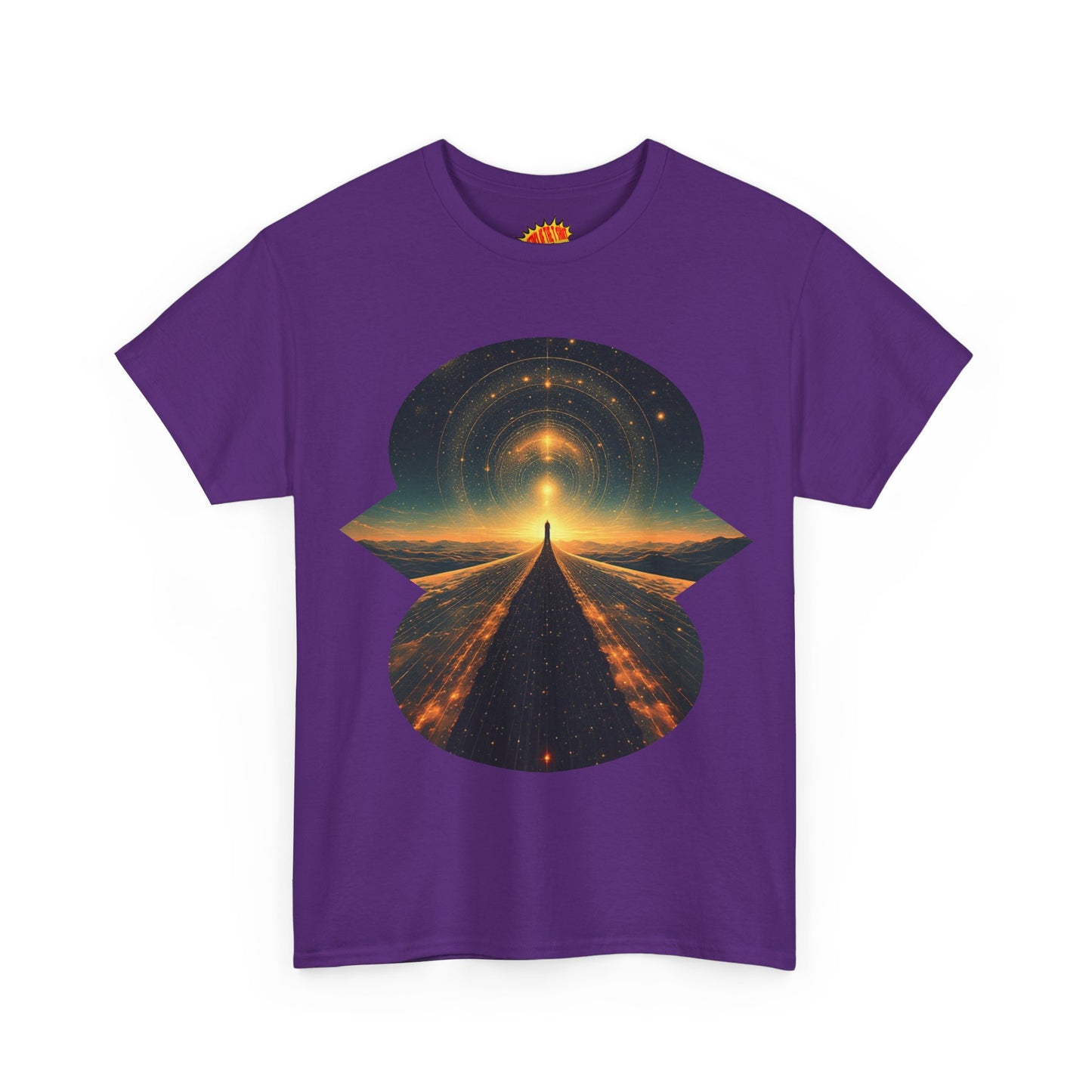 Cosmic Path Space Graphic Art Tee Shirt *Multiple Colors*