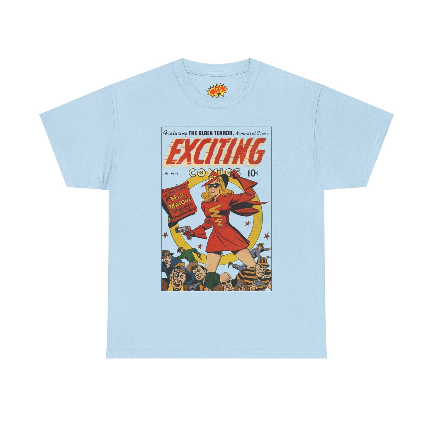 Exciting Comics #53 - Heavy Cotton Tee *Many Sizes and Colors Available*