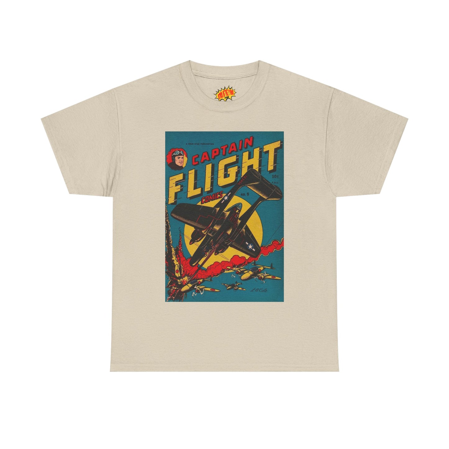 Captain Flight No. 9 Comic Tee Shirt *Multiple Colors*