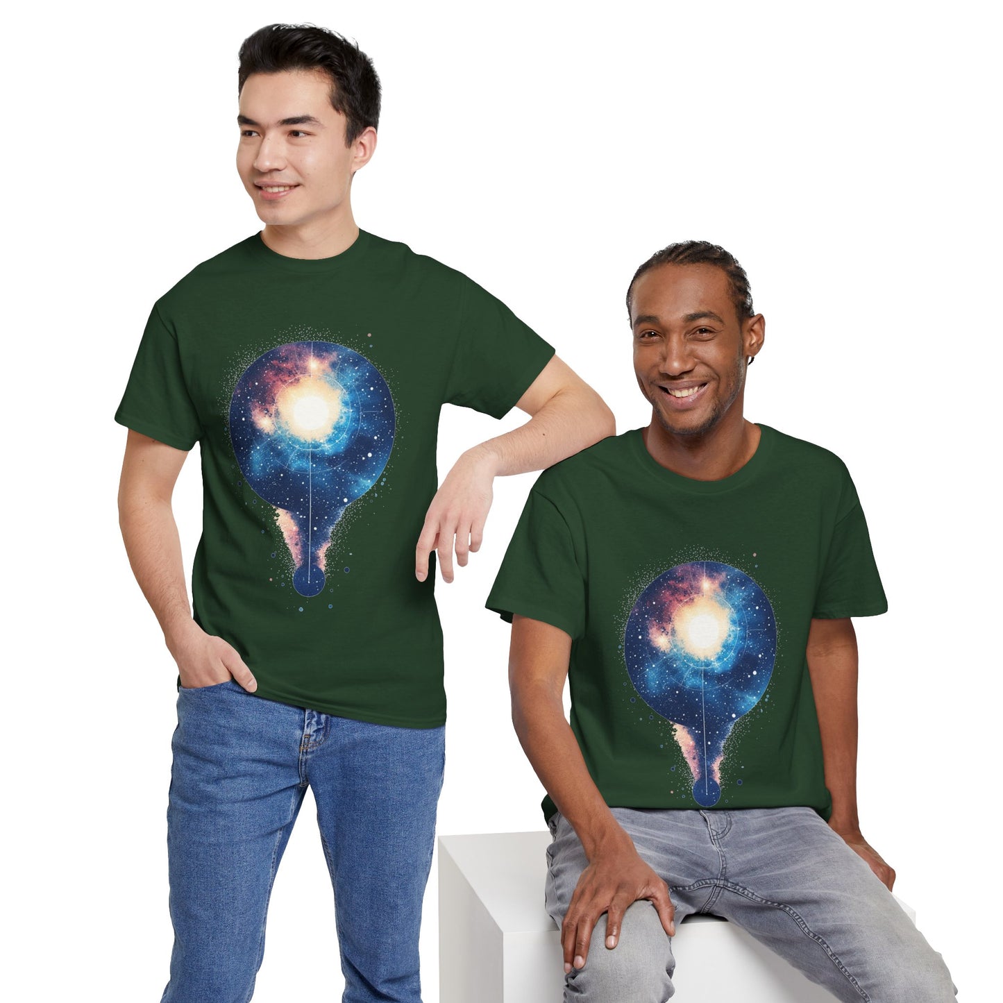 Star Galaxy Nebula Art Graphic Tee Shirt *Multiple Colors*