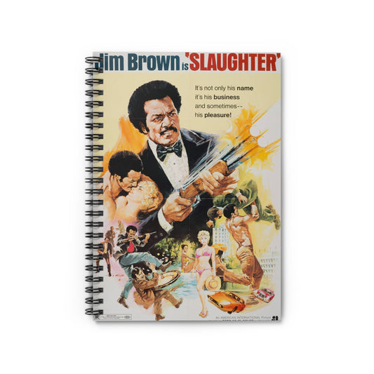 Slaughter - Vintage Movie Poster Notebook