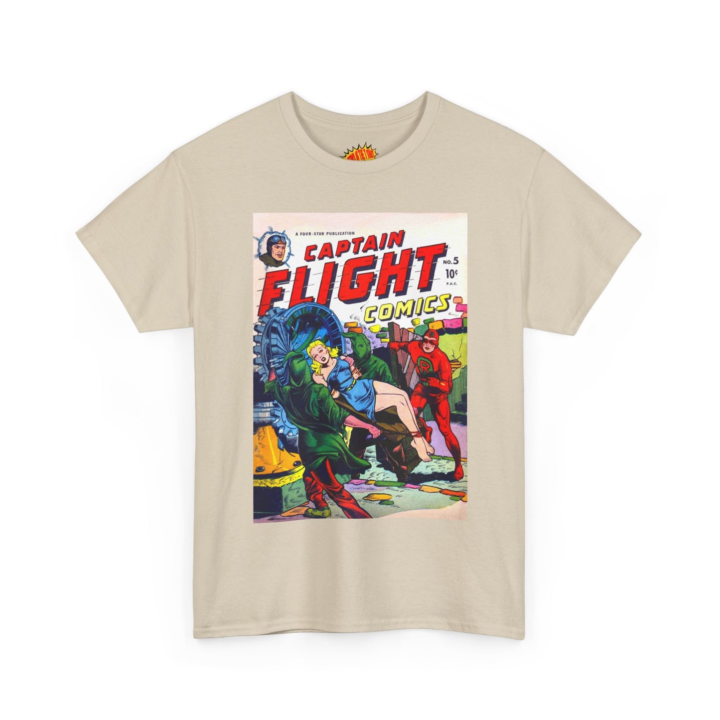Captain Flight No. 5 Comic Tee Shirt *Multiple Colors*