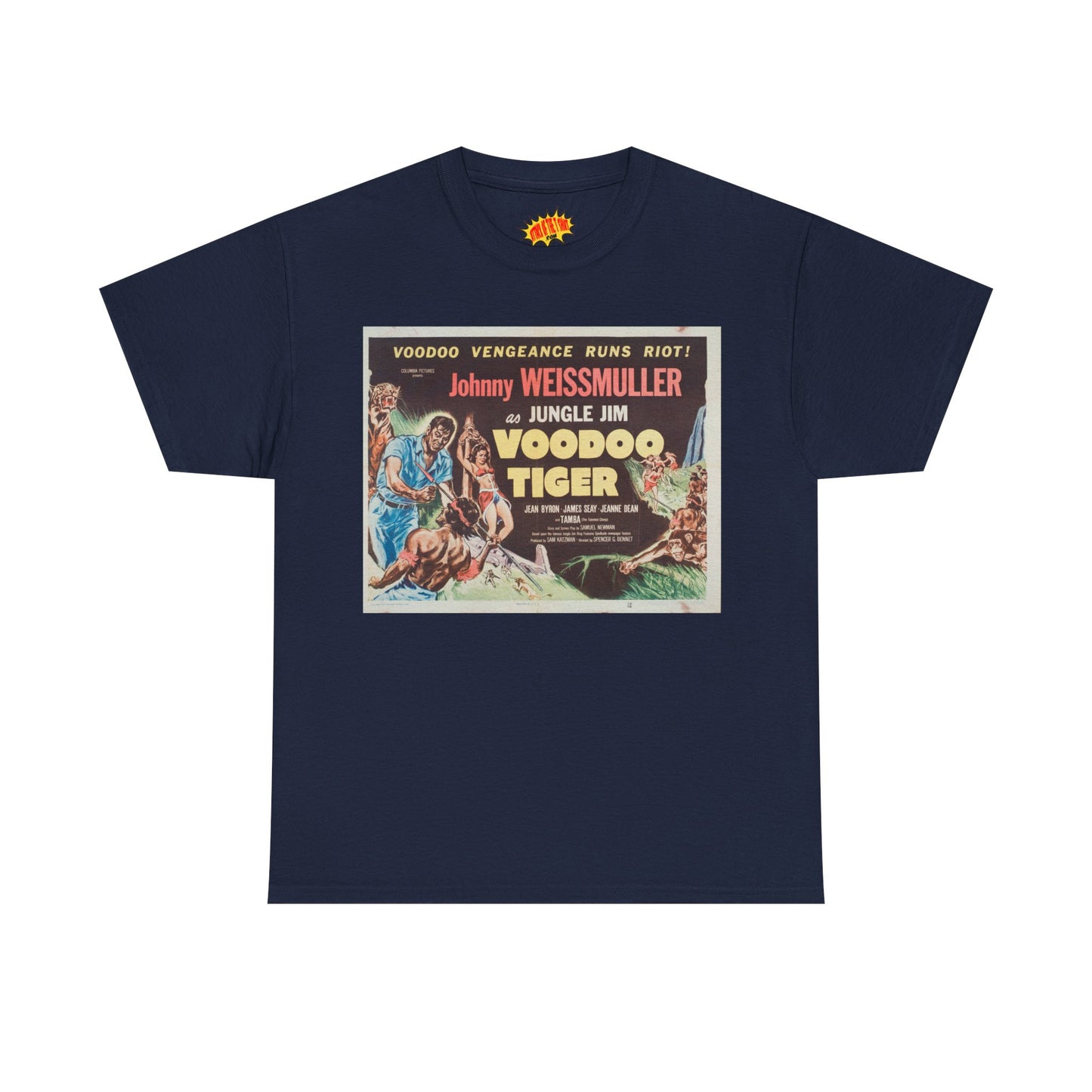 Voodoo Tiger Movie Poster T-Shirt *Multiple Colors*