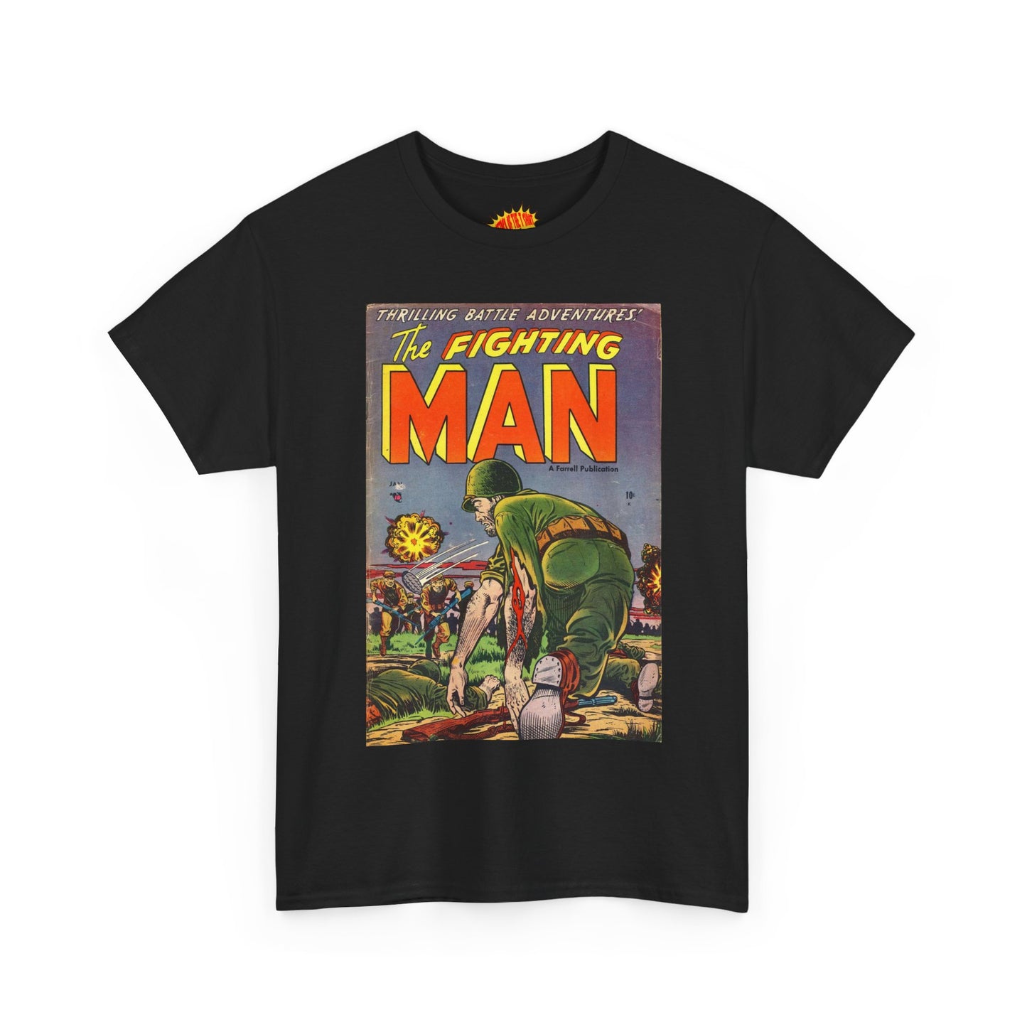 The Fighting Man January Comic Tee Shirt *Multiple Colors*