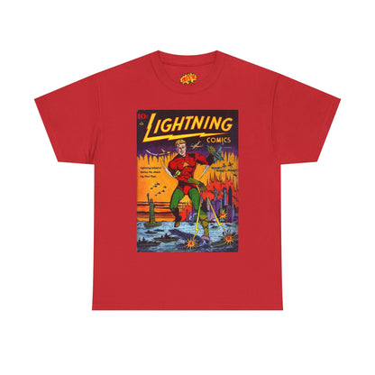 Lightning Comics August Comic Tee Shirt