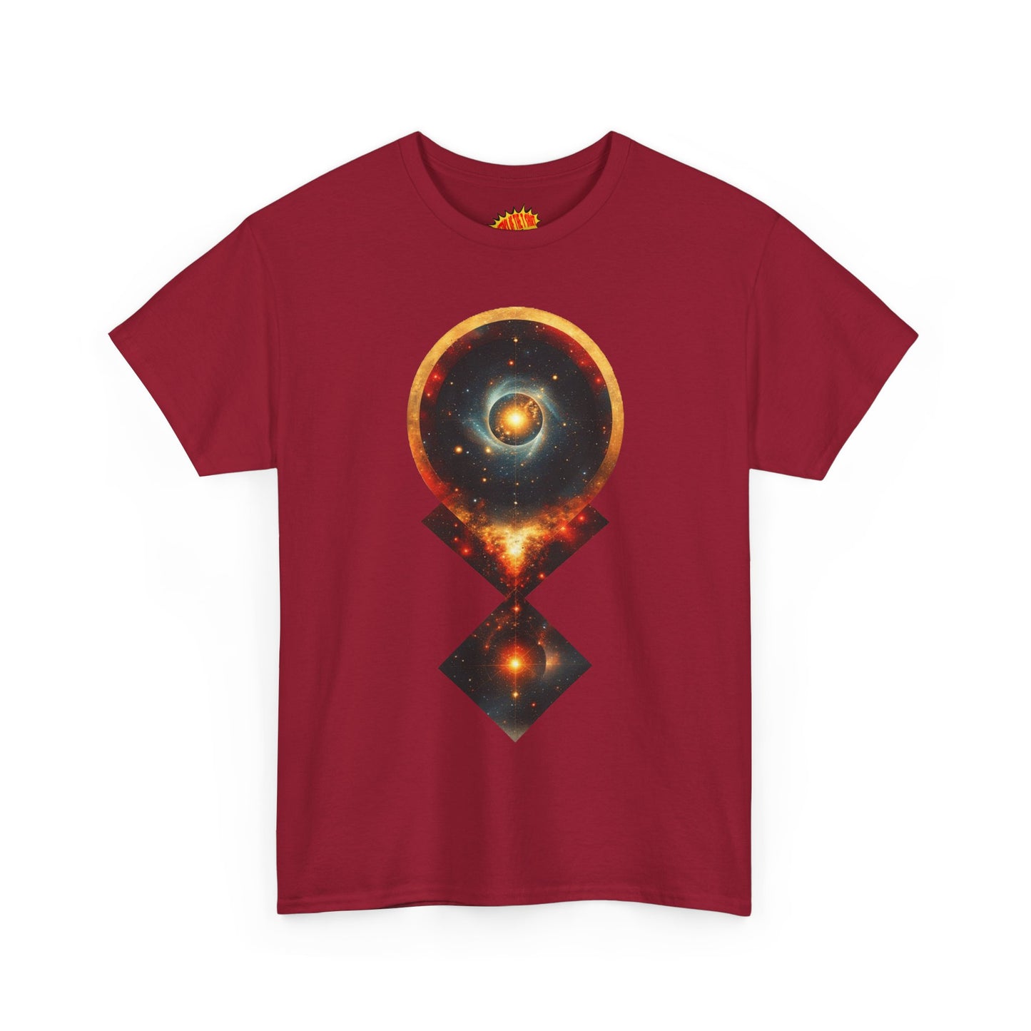 Geometric Space Nebula Graphic Art Tee Shirt *Multiple Colors*