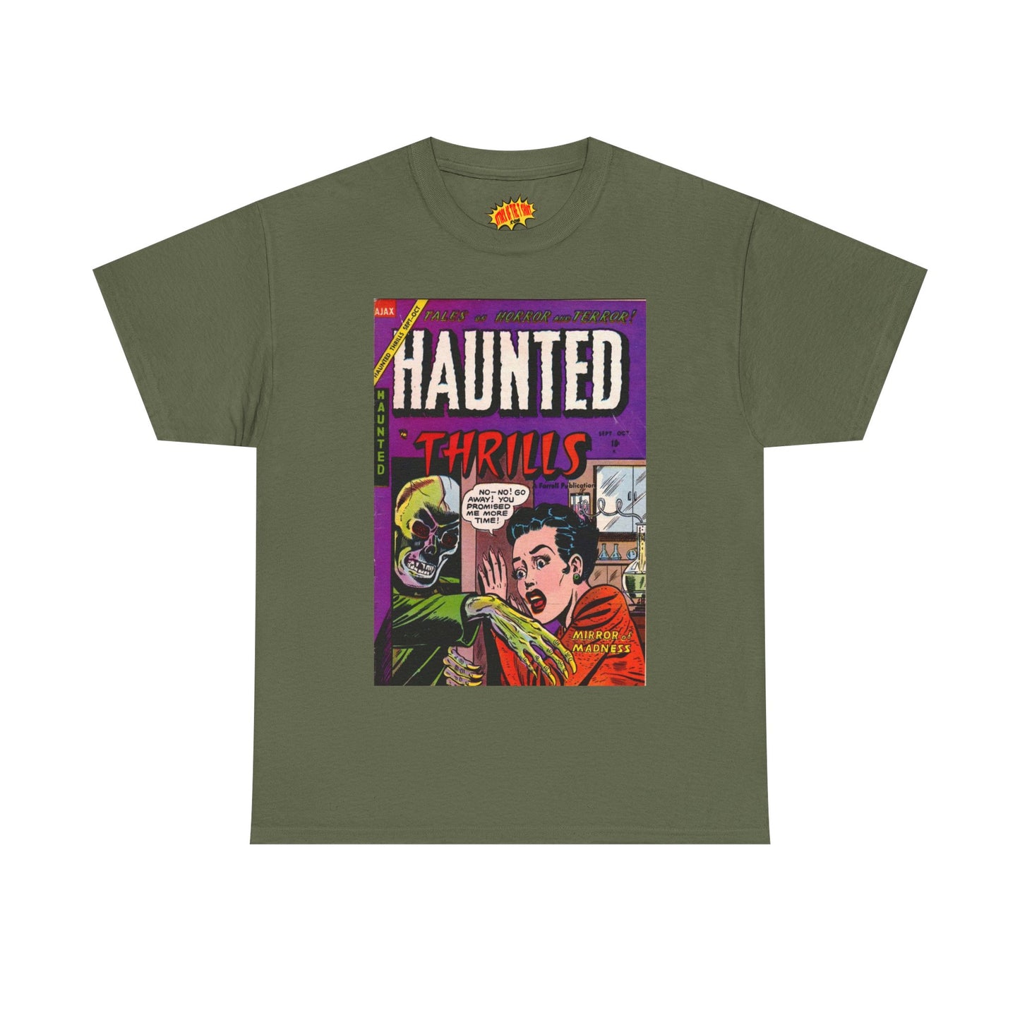 Haunted Thrills September - October Comic Tee Shirt *Multiple Colors*