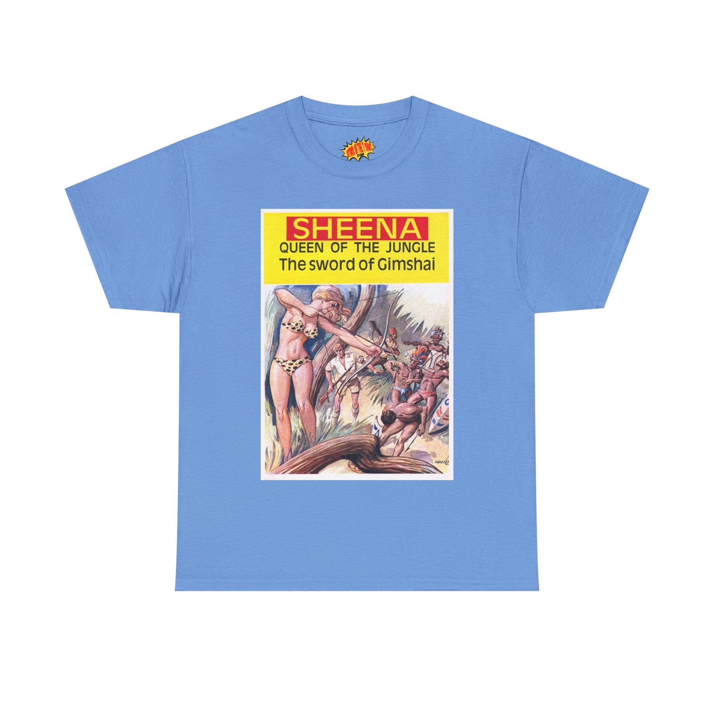Sheena Queen of the Jungle Comic Tee Shirt *Multiple Colors*