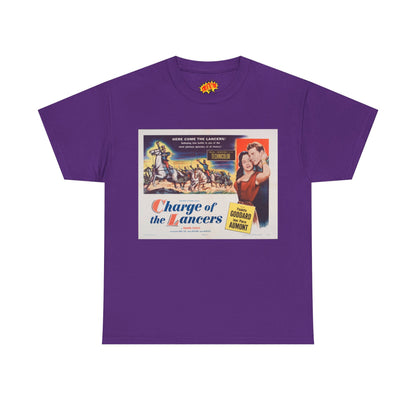 Charge of the Lancers Movie Poster T-Shirt