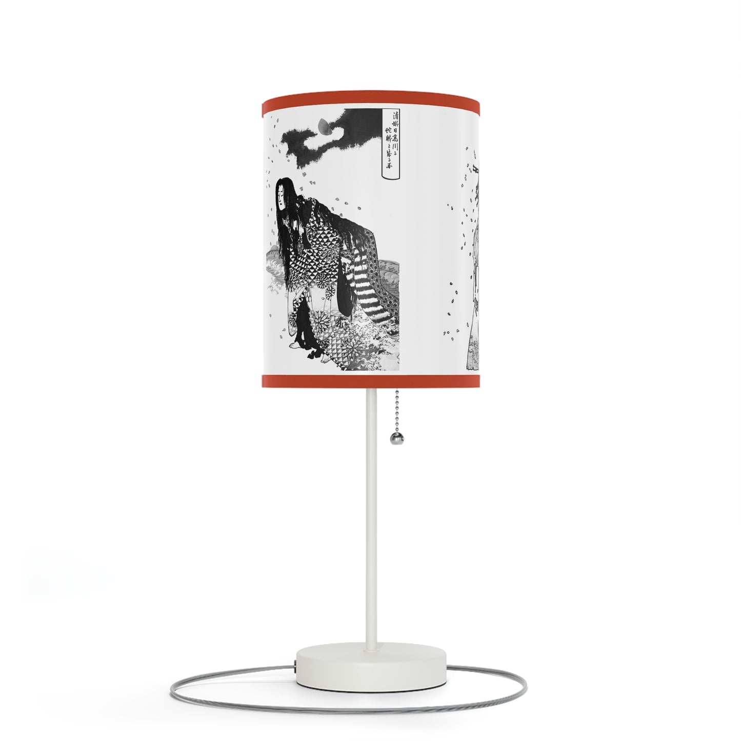Japanese Woodcut Lamp