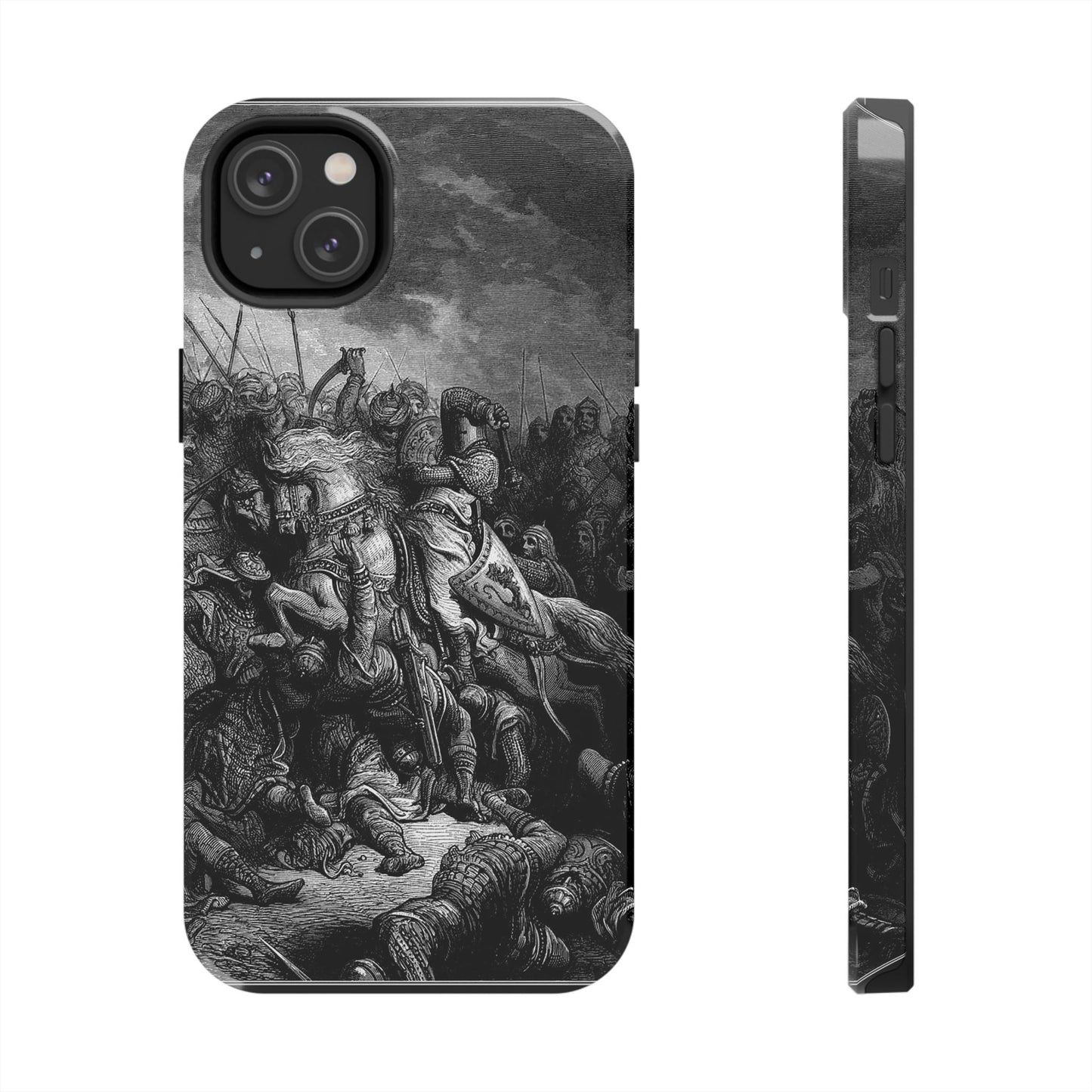 Richard and Saladin by Gustave Dore iPhone Case *Many Sizes Available*