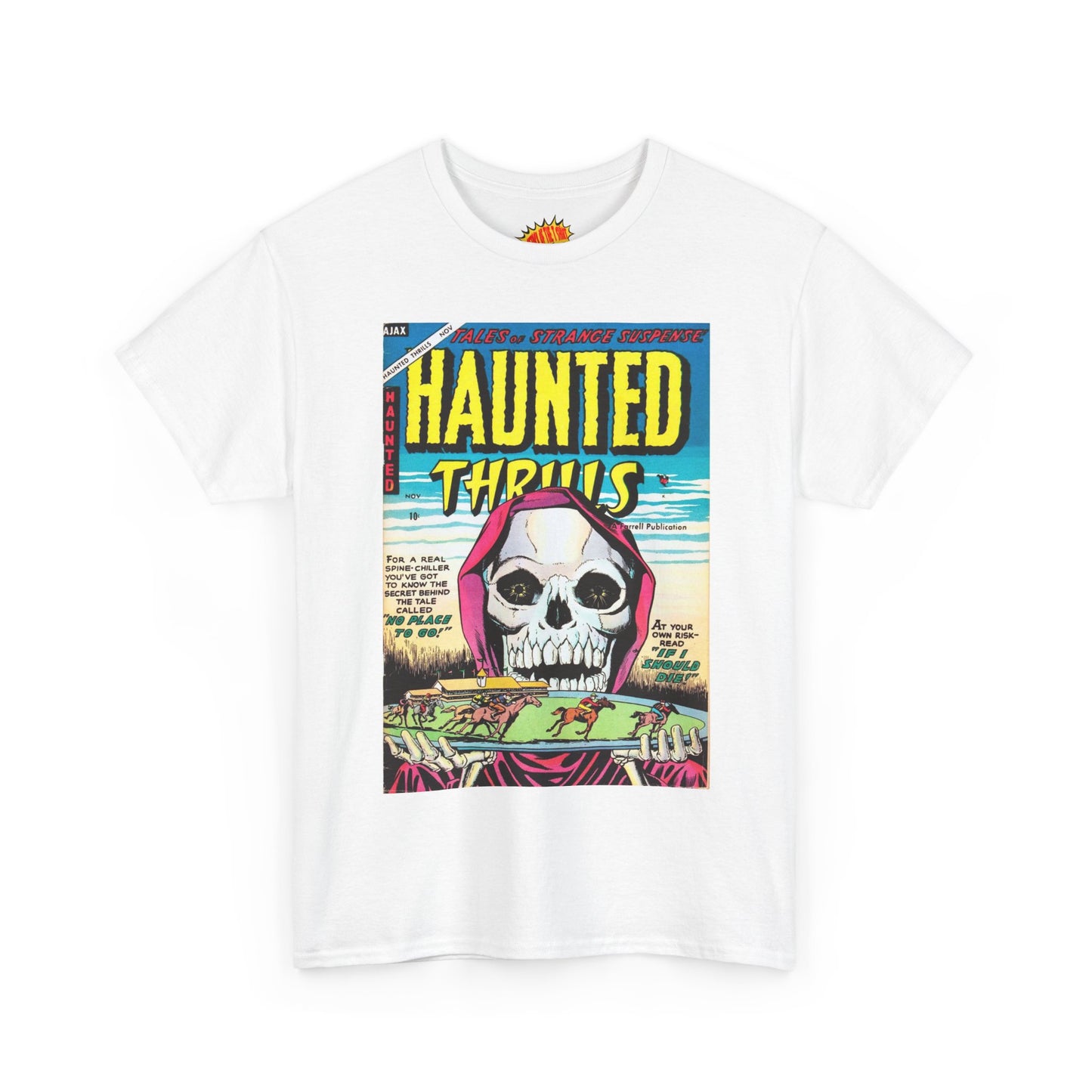 Haunted Thrills November Comic Tee Shirt *Multiple Colors*