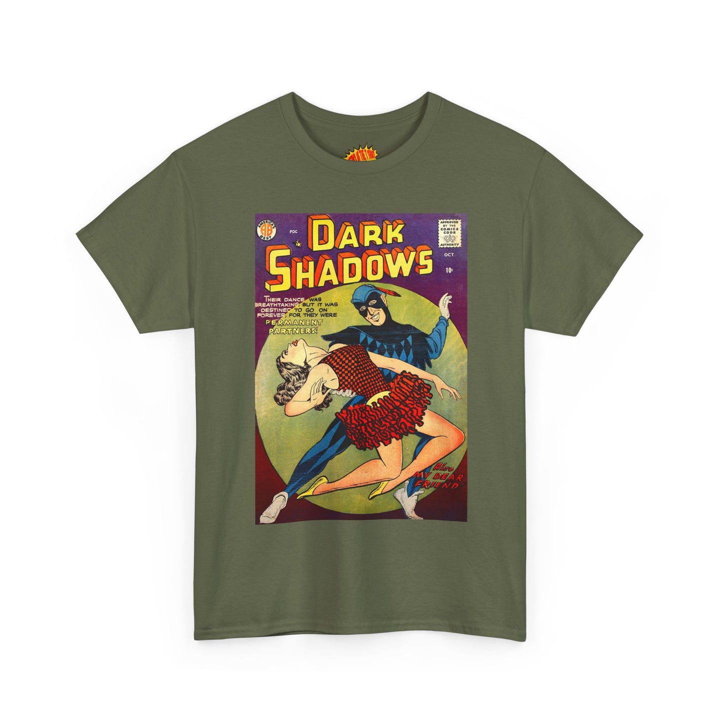 Dark Shadows October Comic Tee Shirt *Multiple Colors*