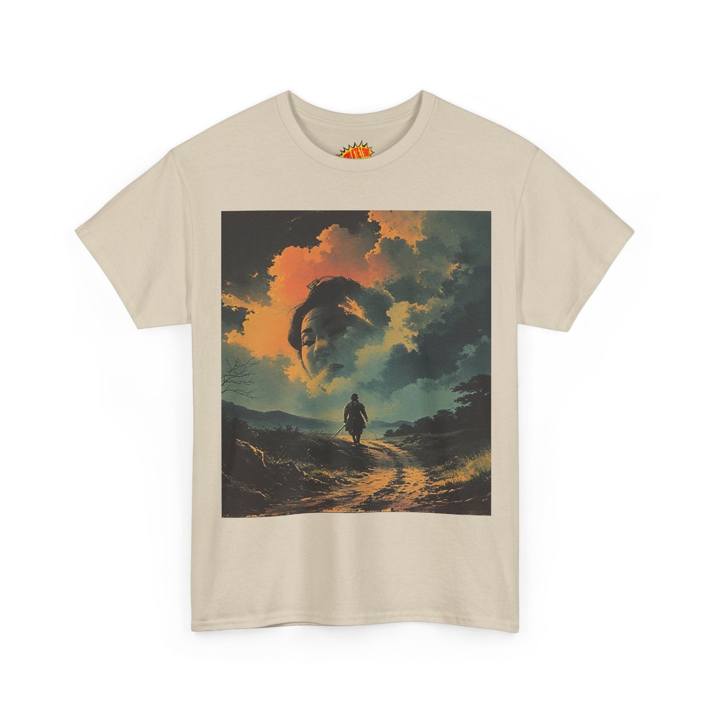 Travelling Samurai w/Cloud Geisha T-Shirt *Multiple Colors*