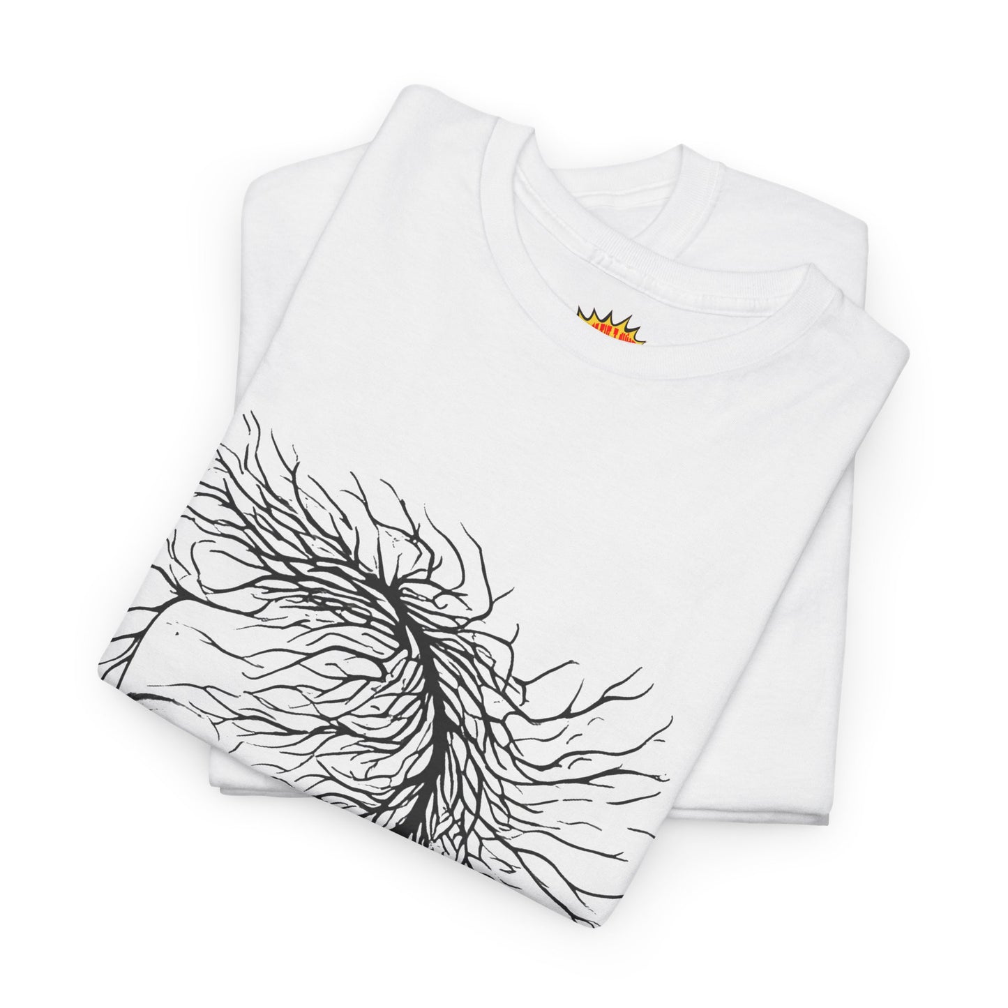 Capillary Face Line Drawing Graphic Art Tee Shirt *Multiple Colors*