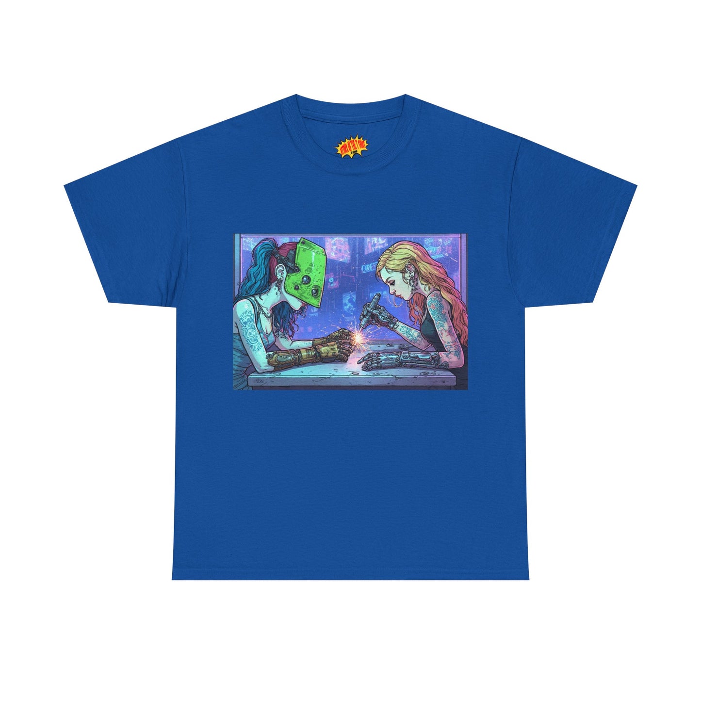 Robot Hands Manicure Cyberpunk T-Shirt *Multiple Colors*
