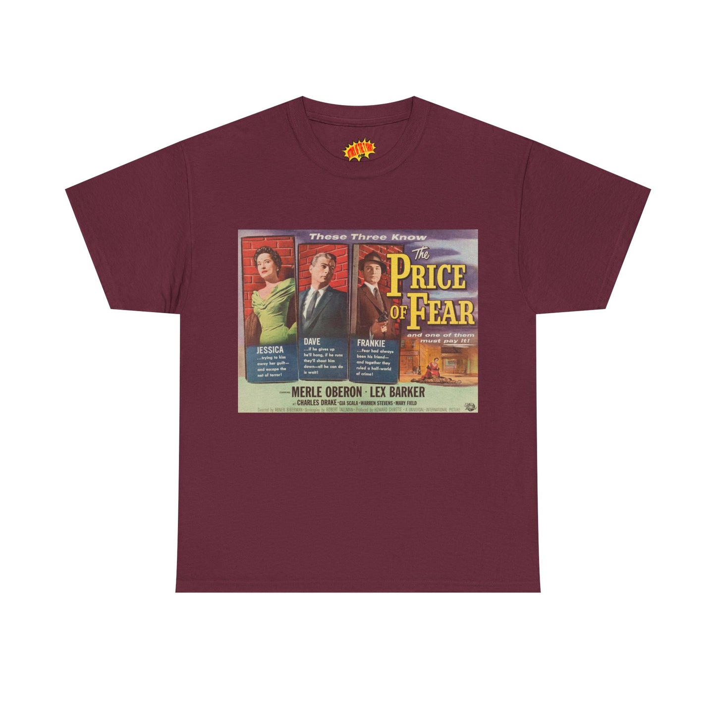 The Price of Fear Movie Poster T-Shirt *Multiple Colors*