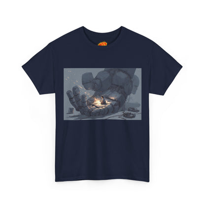 Anime Robot Mech Hand Welder Scene T-Shirt