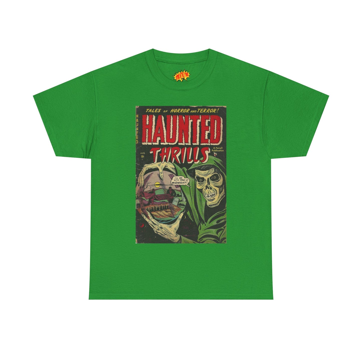 Haunted Thrills August Comic Tee Shirt *Multiple Colors*