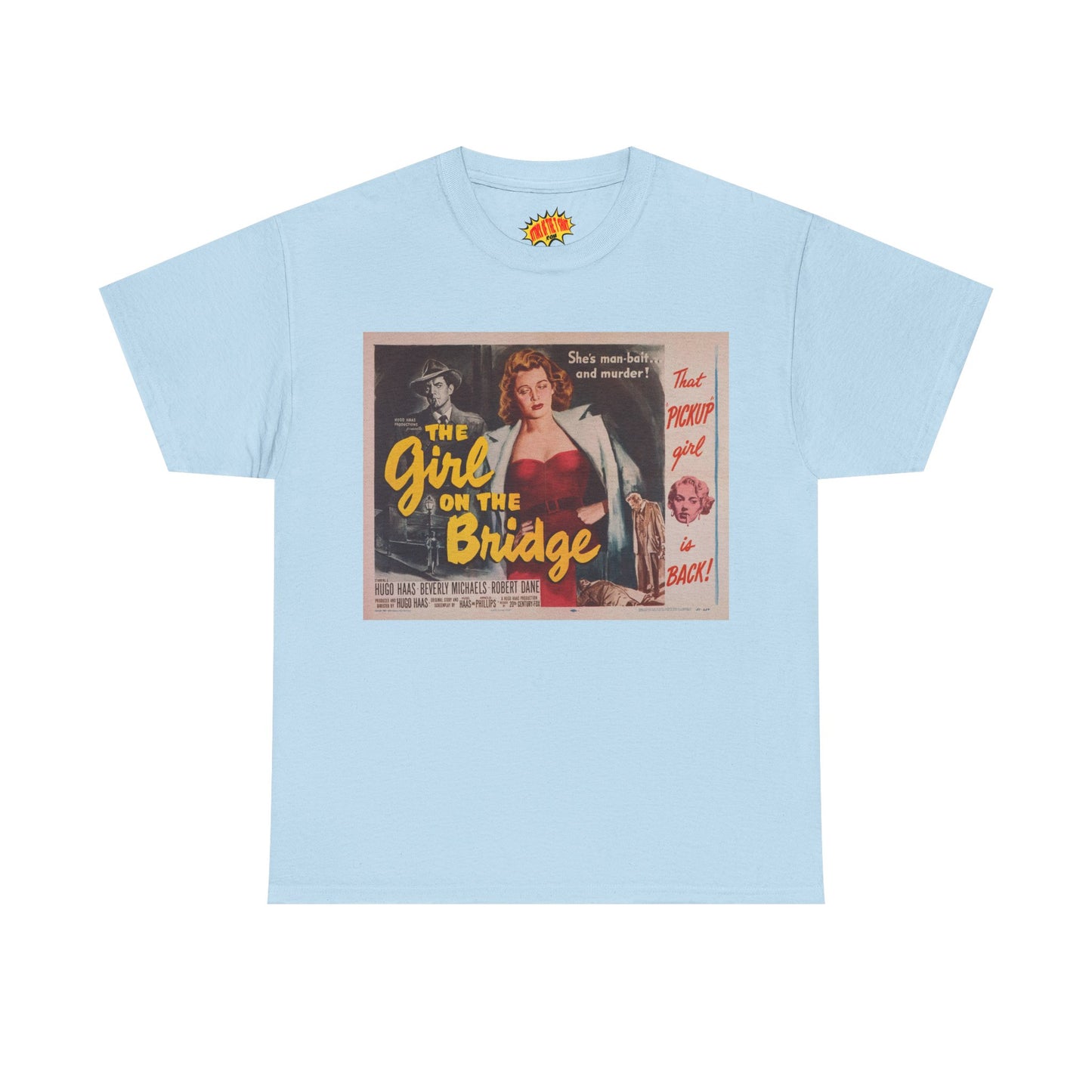 The Girl on the Bridge Movie Poster T-Shirt *Multiple Colors*