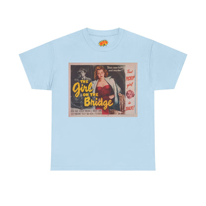 The Girl on the Bridge Movie Poster T-Shirt