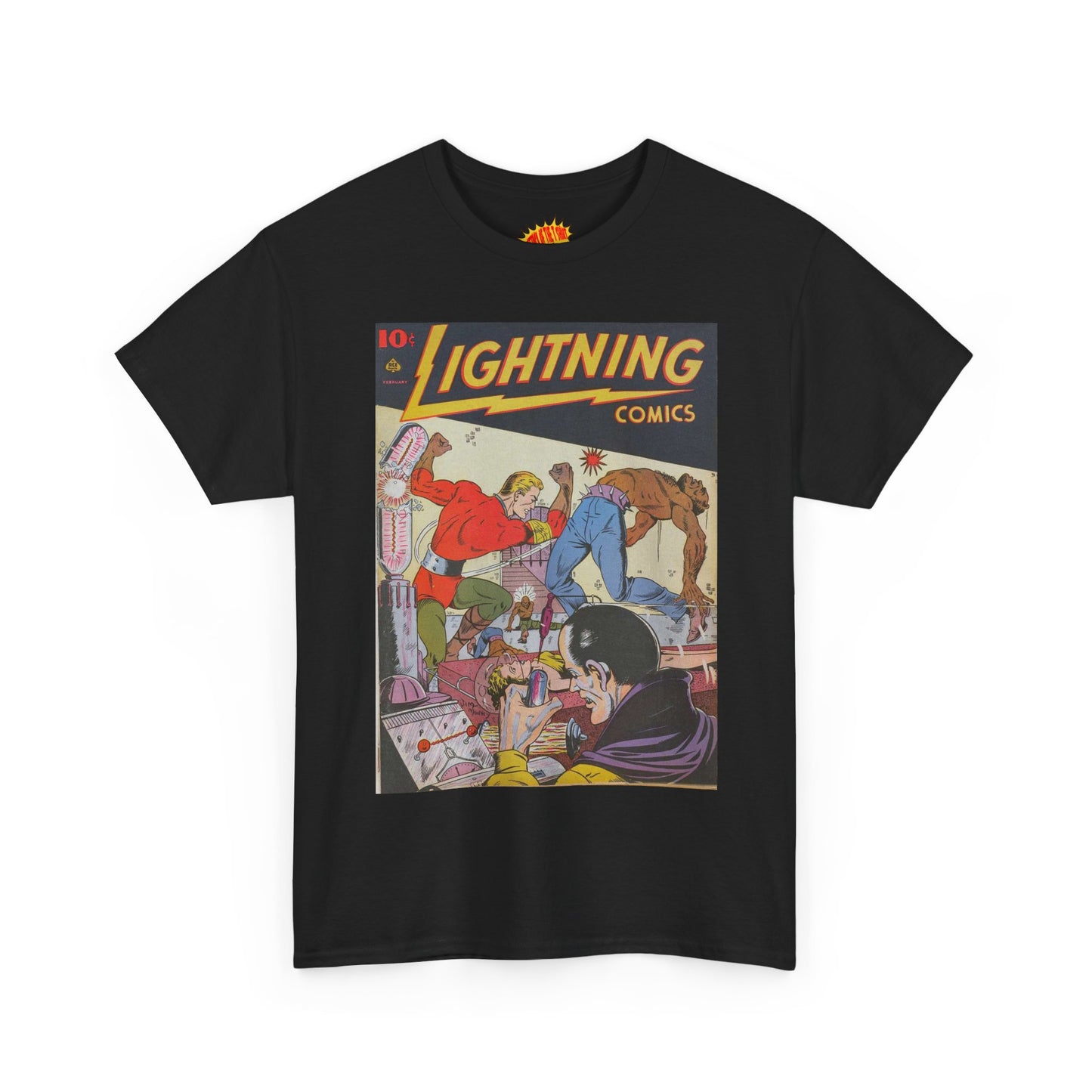 Lightning Comics February Comic Tee Shirt *Multiple Colors*