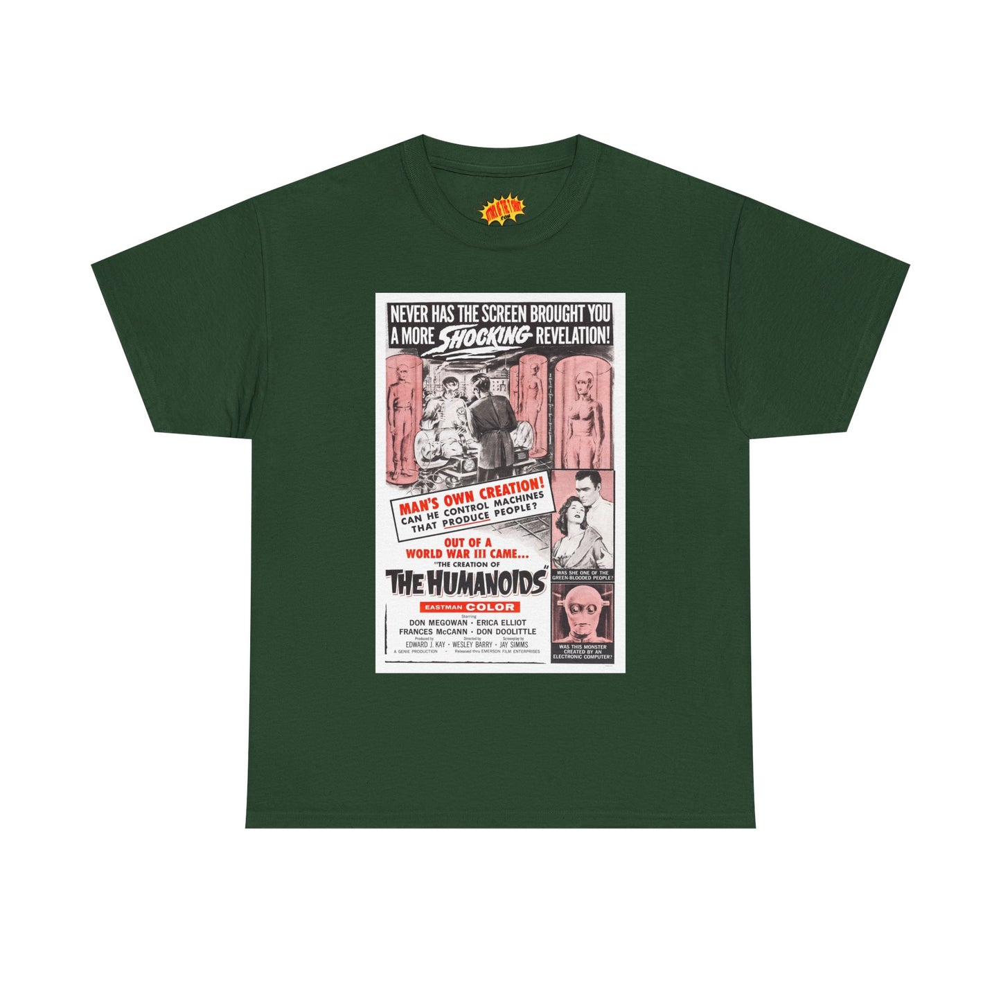 The Creation of the Humanoids Movie Poster T-Shirt *Multiple Colors*