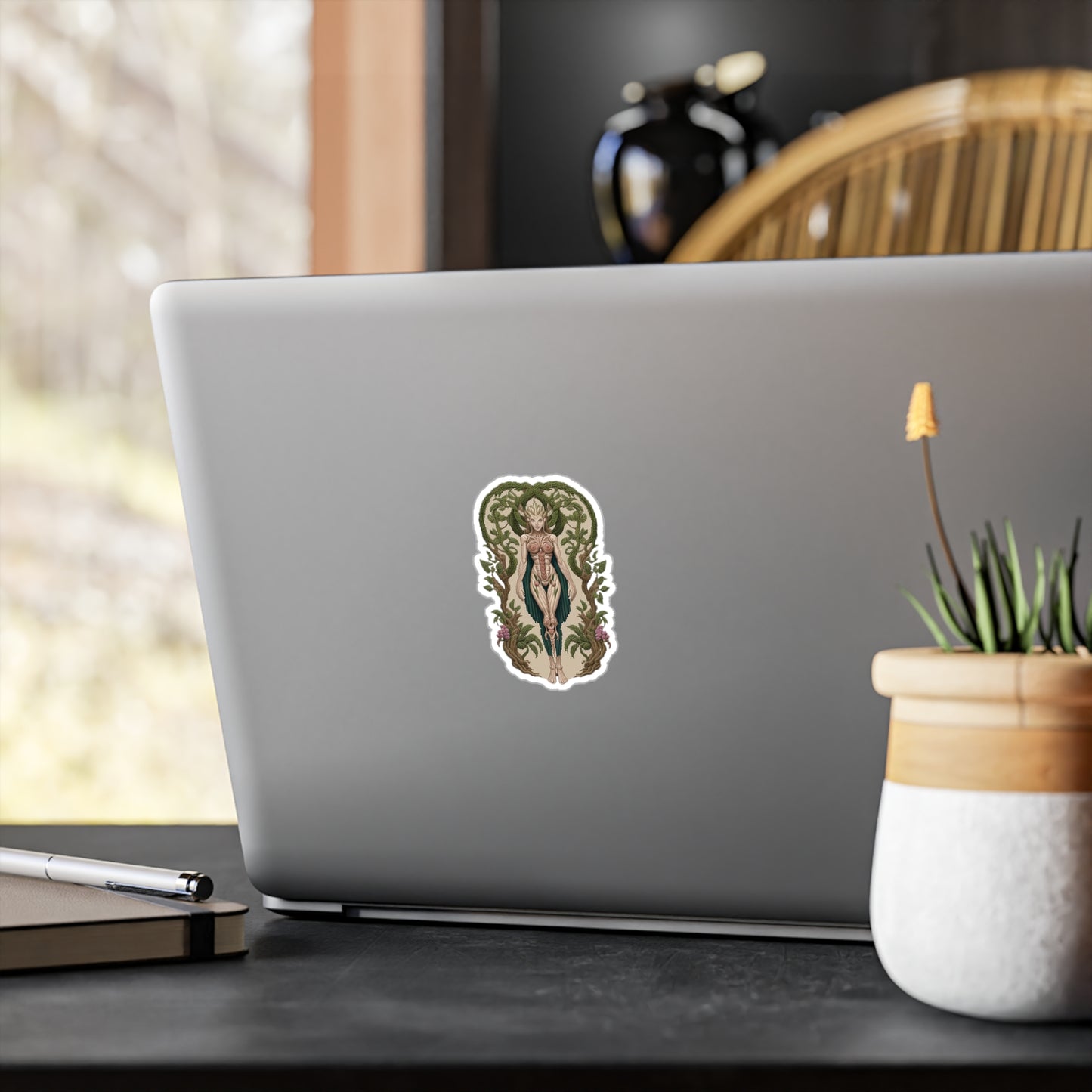 Dryad Forest Dweller Durable Vinyl Decal Sticker