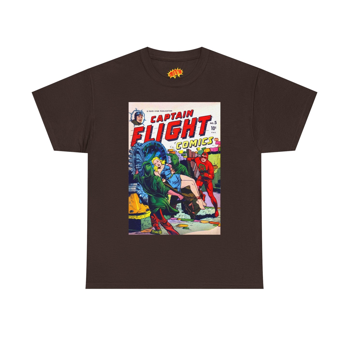 Captain Flight No. 5 Comic Tee Shirt *Multiple Colors*