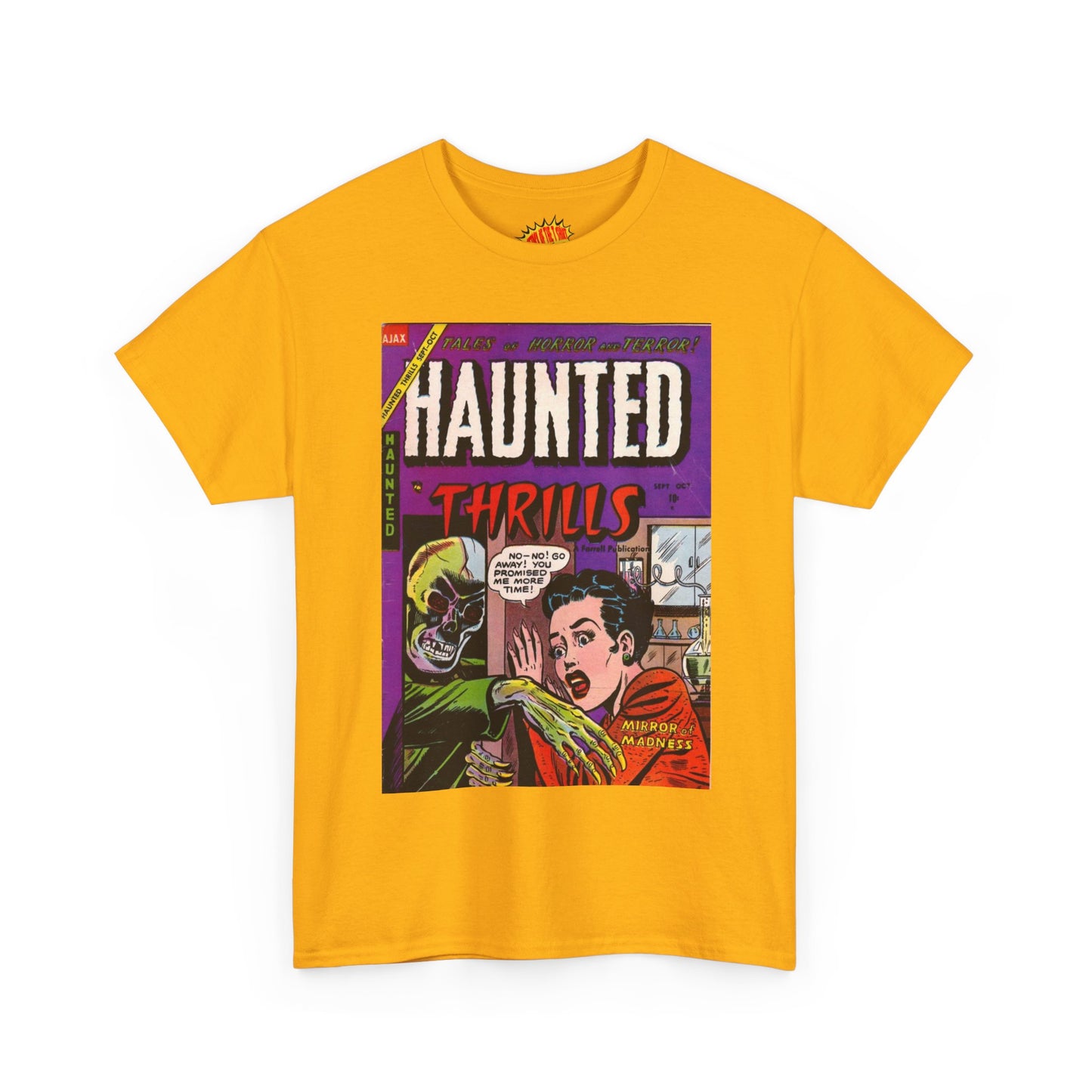 Haunted Thrills September - October Comic Tee Shirt *Multiple Colors*