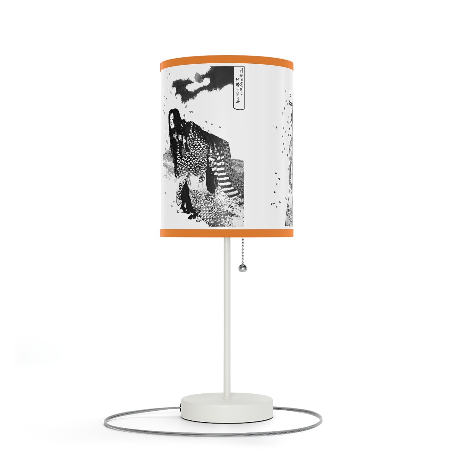 Japanese Woodcut Lamp