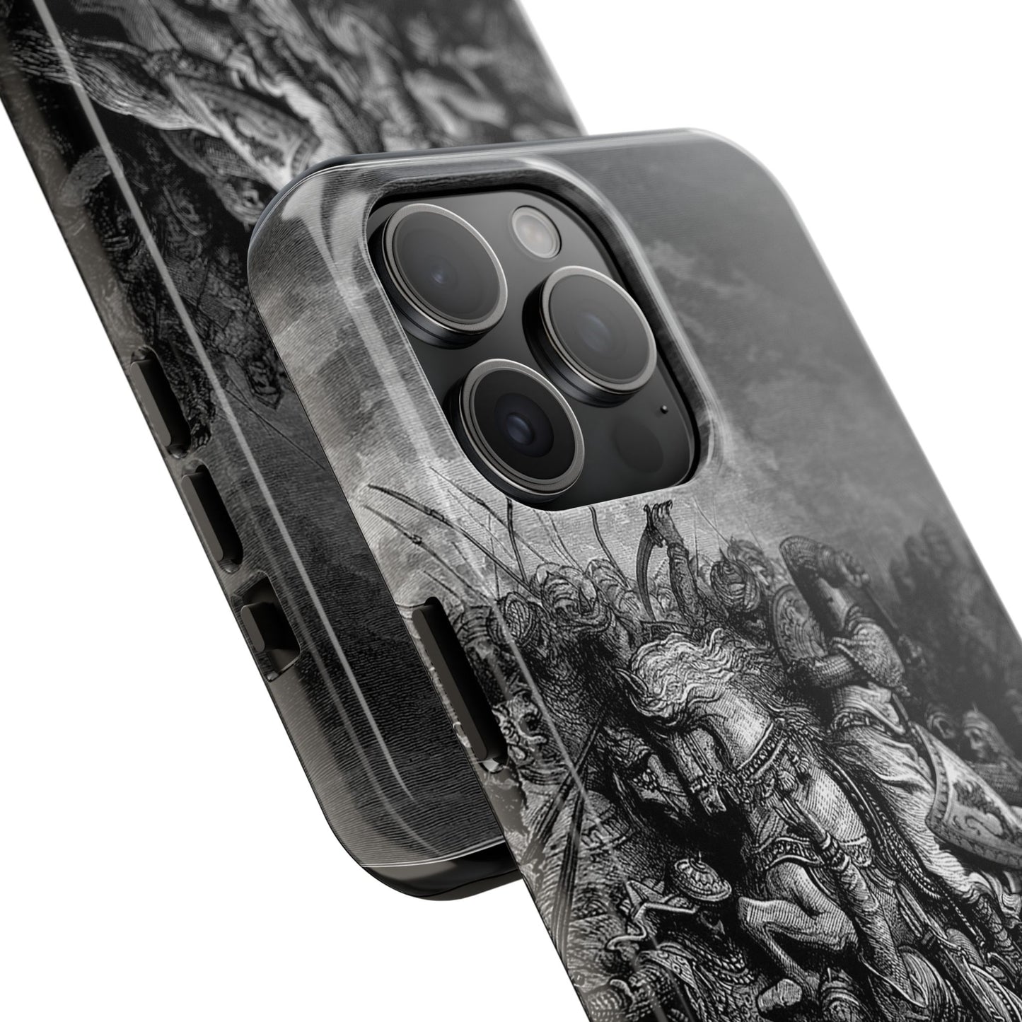Richard and Saladin by Gustave Dore iPhone Case *Many Sizes Available*