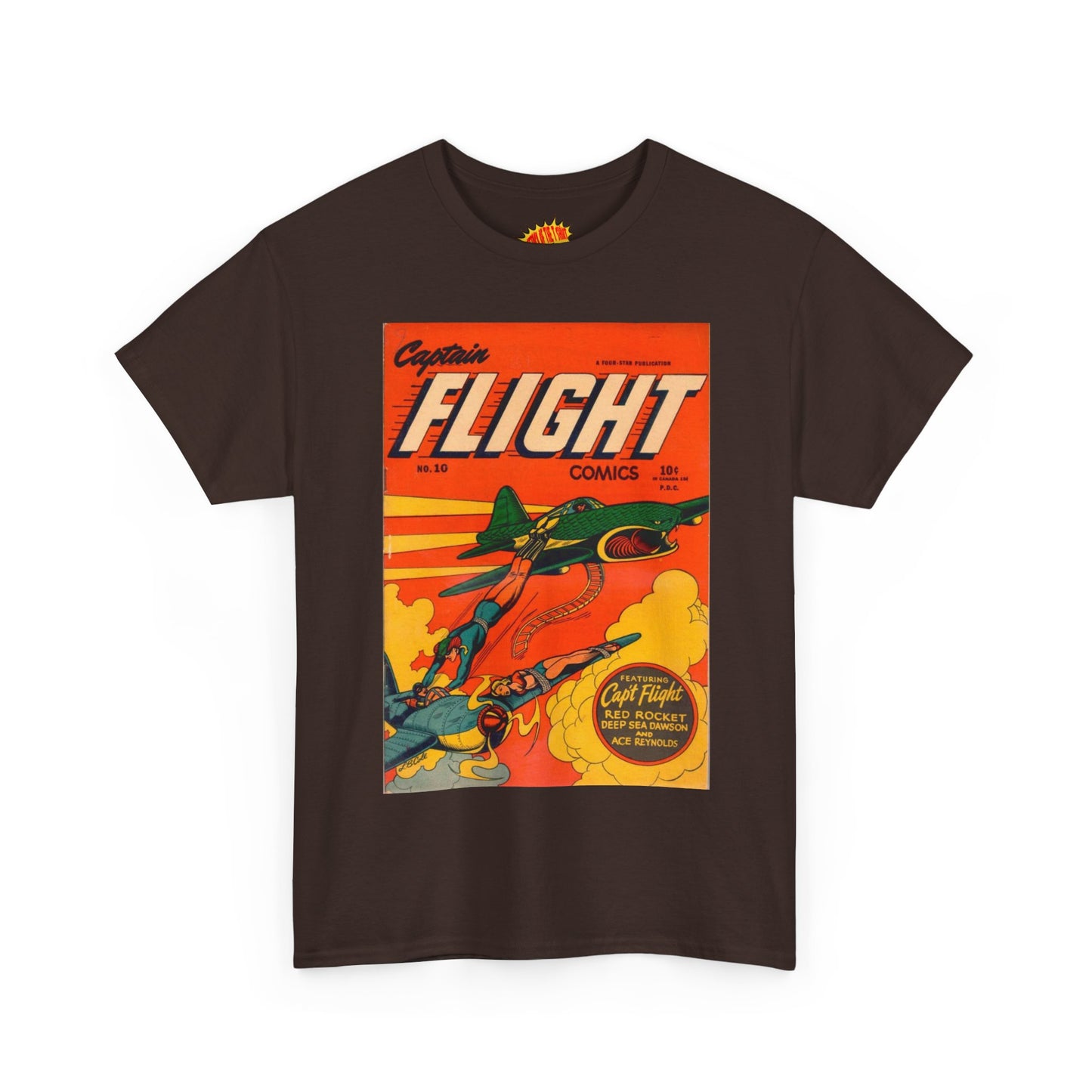 Captain Flight No. 10 Comic Tee Shirt *Multiple Colors*